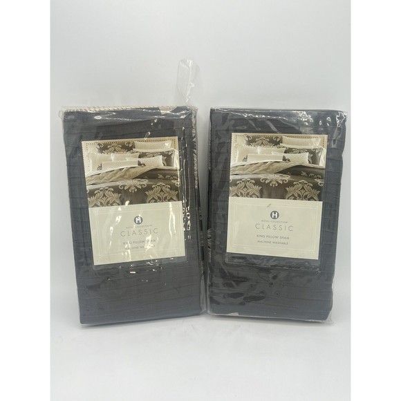 Hotel Collection KING Flourish TWO Shams Set $270